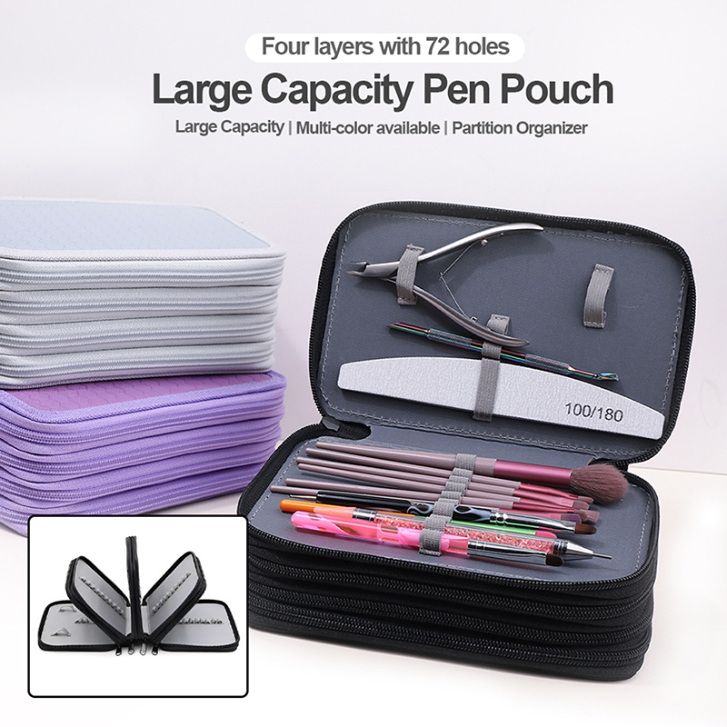 Nail Art Kaki - Large Capacity Nail Art Tool Bag