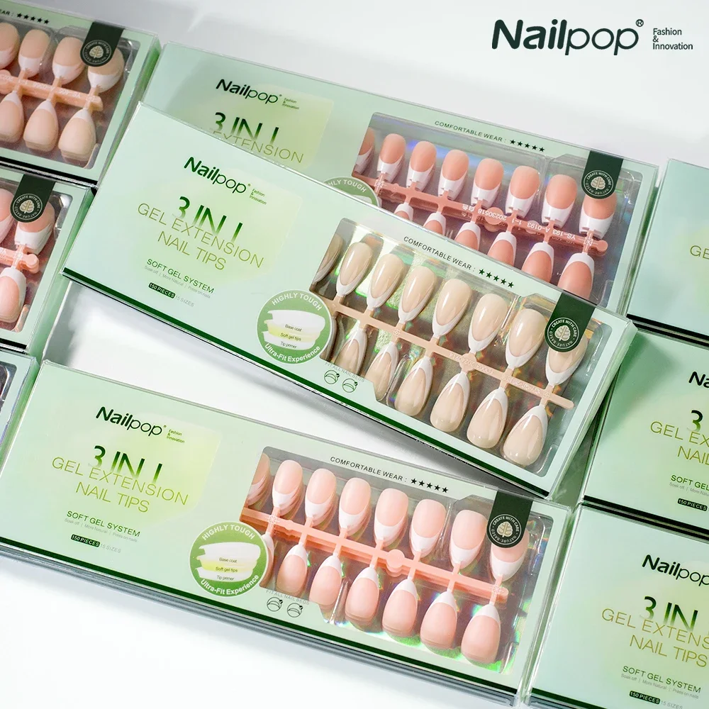 Nail Art Halal - Nailpop 3 in 1 French Gel