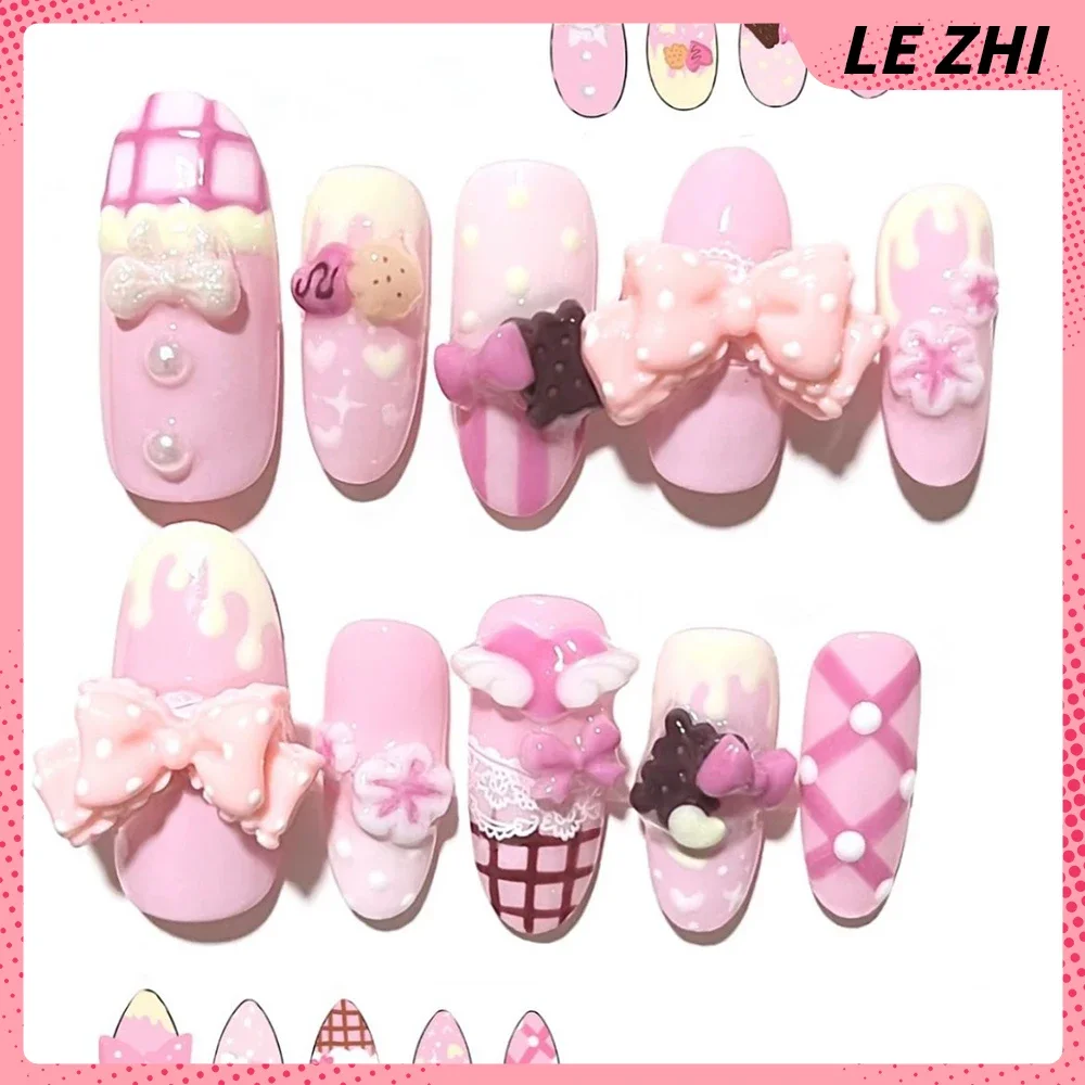 3D Kawaii Hand-Carved Rilakkum - Nail Art Strawberry บทวิจารณ์และราคา
