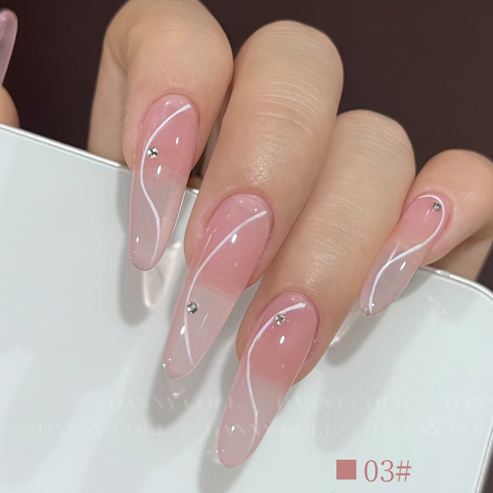 23 Pcs France Naked Color Gel  - Nail Art France บทวิจารณ์และราคา