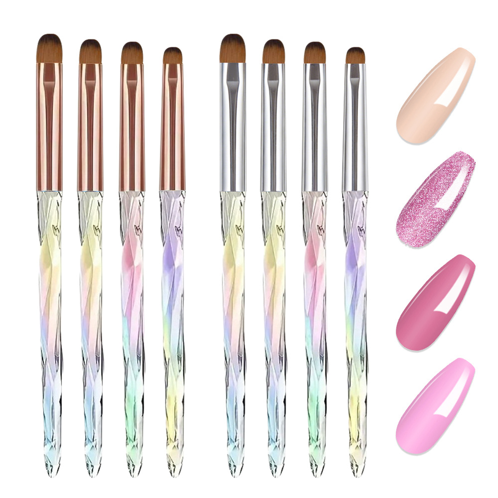 Nail Brush for Nail Art Design - Nail Art Viral บทวิจารณ์และราคา