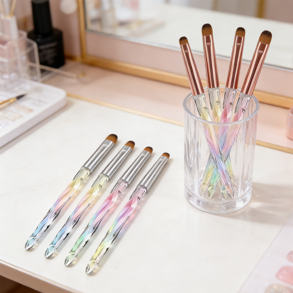 Nail Brush for Nail Art Design - Nail Art Viral บทวิจารณ์และราคา