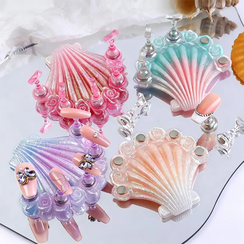 1Set Magnetic Nail Art Display - Nail Art Viral บทวิจารณ์และราคา