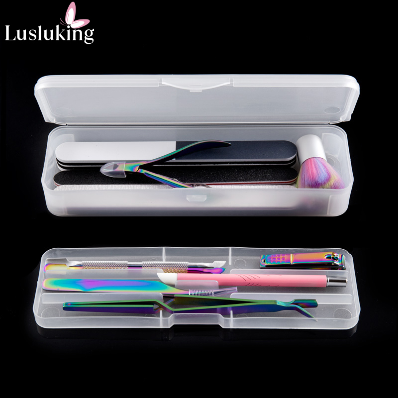 1Pc Rectangle Double-layer Nai - Nail Art Kaki บทวิจารณ์และราคา