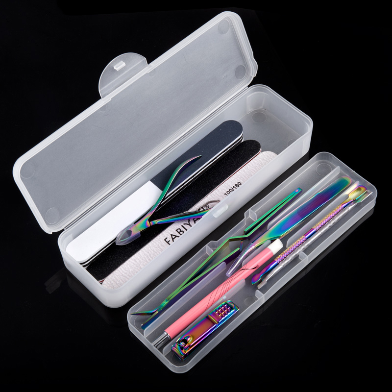1Pc Rectangle Double-layer Nai - Nail Art Kaki บทวิจารณ์และราคา