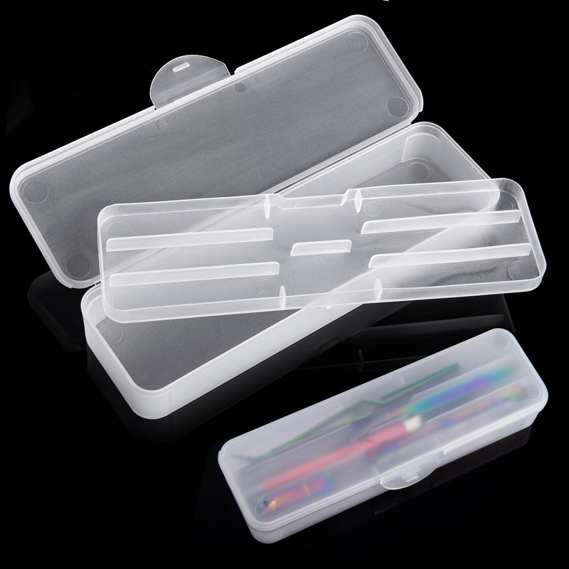 1Pc Rectangle Double-layer Nai - Nail Art Kaki บทวิจารณ์และราคา