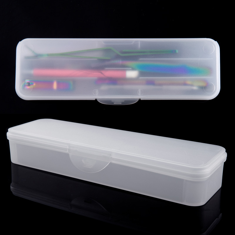 1Pc Rectangle Double-layer Nai - Nail Art Kaki บทวิจารณ์และราคา