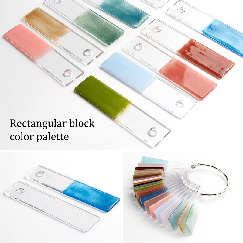 Rectangular Fake Nail Art Swat - Nail Art Viral บทวิจารณ์และราคา