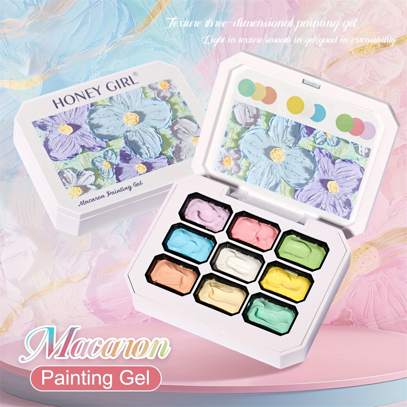 1pc 9-color Makaron solid nail - Nail Art Halal บทวิจารณ์และราคา