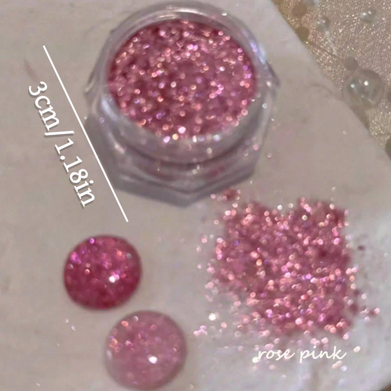 Sea Salt Crystal Diamond Nail  - Nail Glitter Chrome บทวิจารณ์และราคา