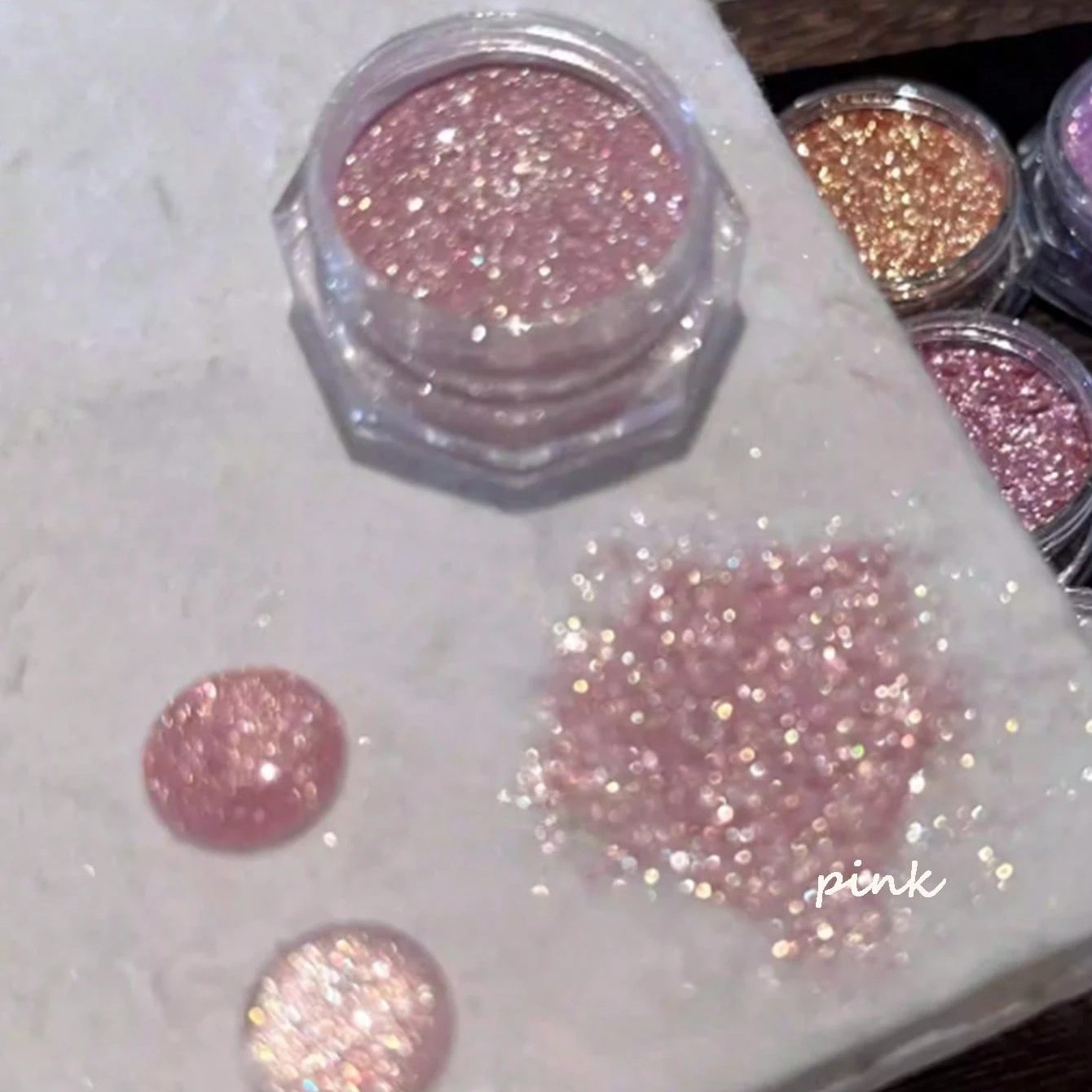 Sea Salt Crystal Diamond Nail  - Nail Glitter Chrome บทวิจารณ์และราคา