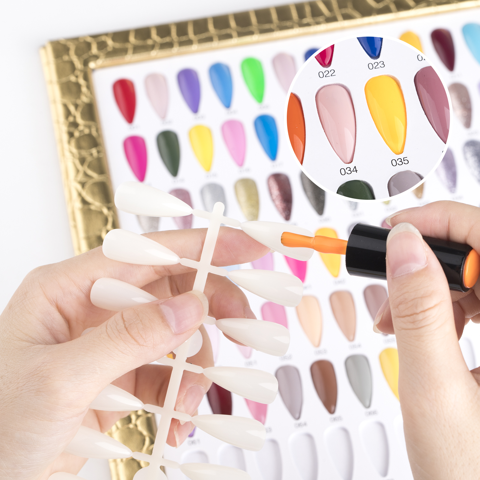 TP 216 Colors Nail Display Boo - Nail Art Viral บทวิจารณ์และราคา