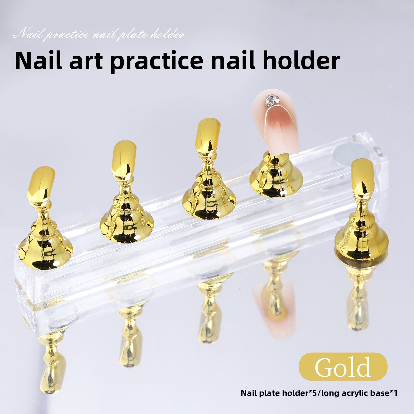 1set Nail Tip Holder Japanese  - Nail Art Viral บทวิจารณ์และราคา