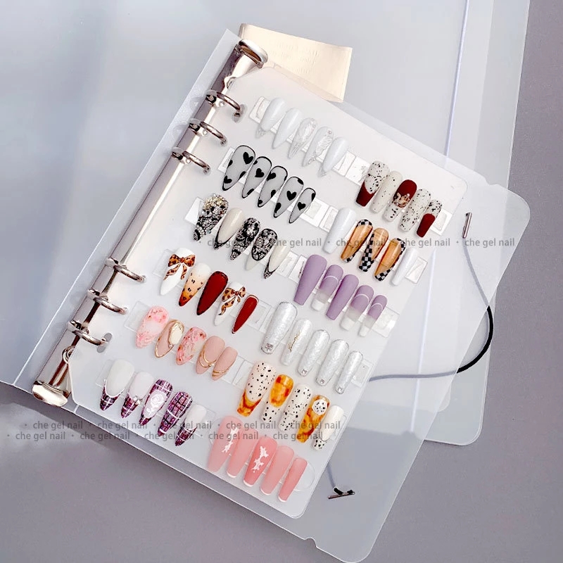 Nail Tips Art Display Storage  - Nail Art Viral บทวิจารณ์และราคา