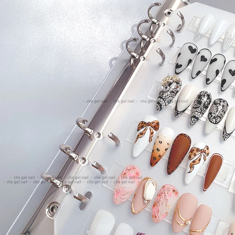 Nail Tips Art Display Storage  - Nail Art Viral บทวิจารณ์และราคา
