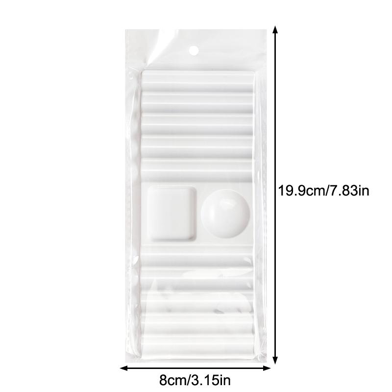 Reusable Nail Art Palette with - Nail Art Kaki บทวิจารณ์และราคา