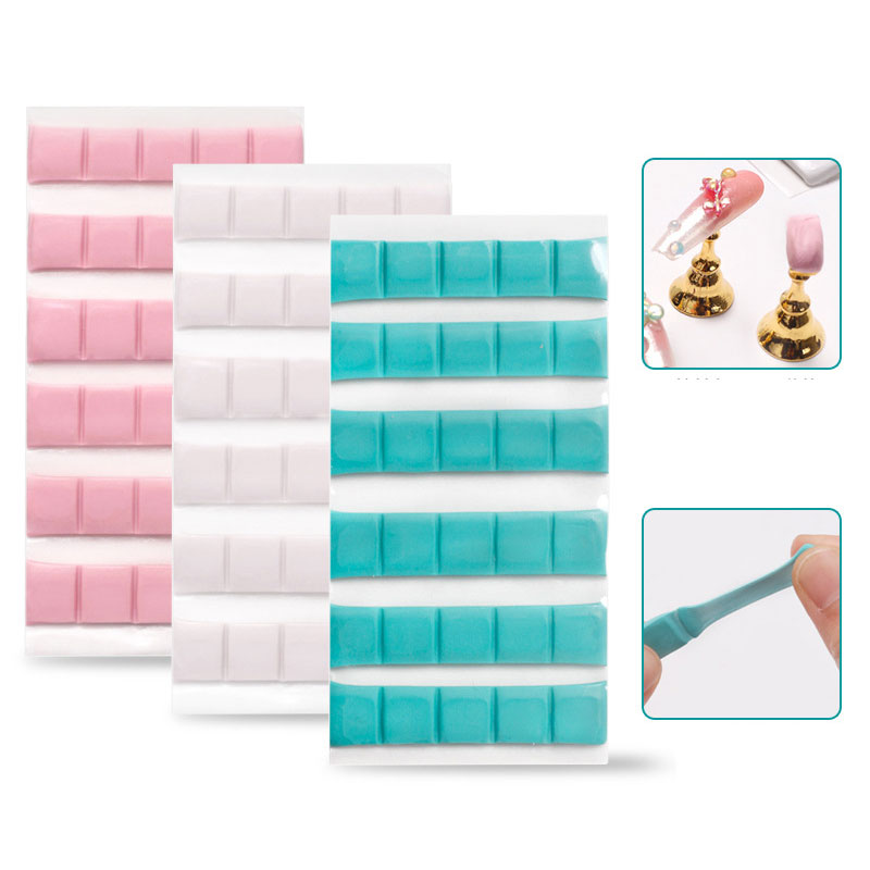 1 Pack Nail Adhesive Glue Clay - Nail Art Viral บทวิจารณ์และราคา