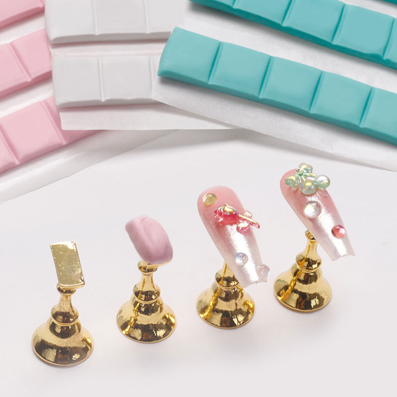 1 Pack Nail Adhesive Glue Clay - Nail Art Viral บทวิจารณ์และราคา