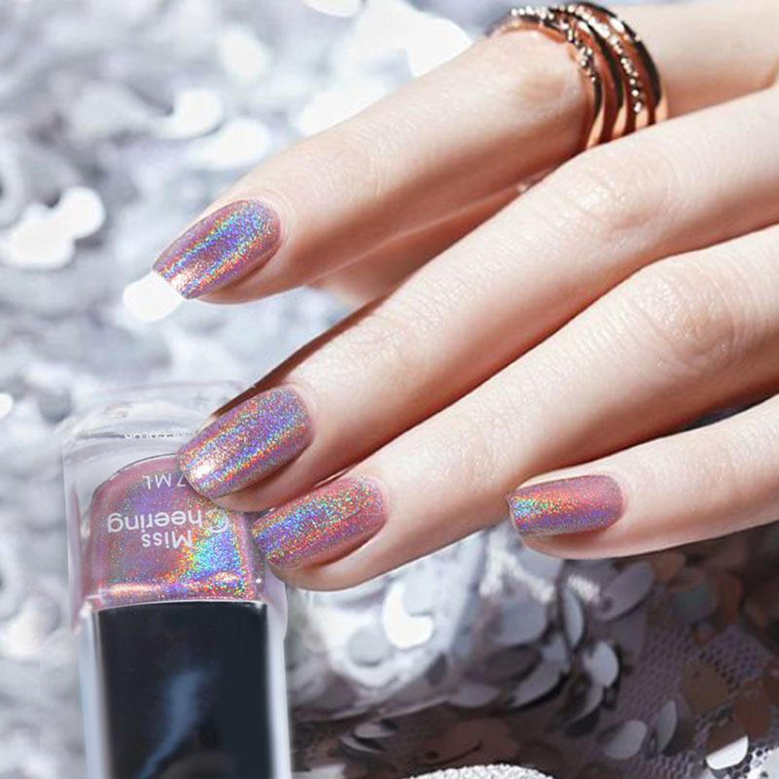 7ml Nail Art Powder Glitter Mi - Nail Glitter Chrome บทวิจารณ์และราคา
