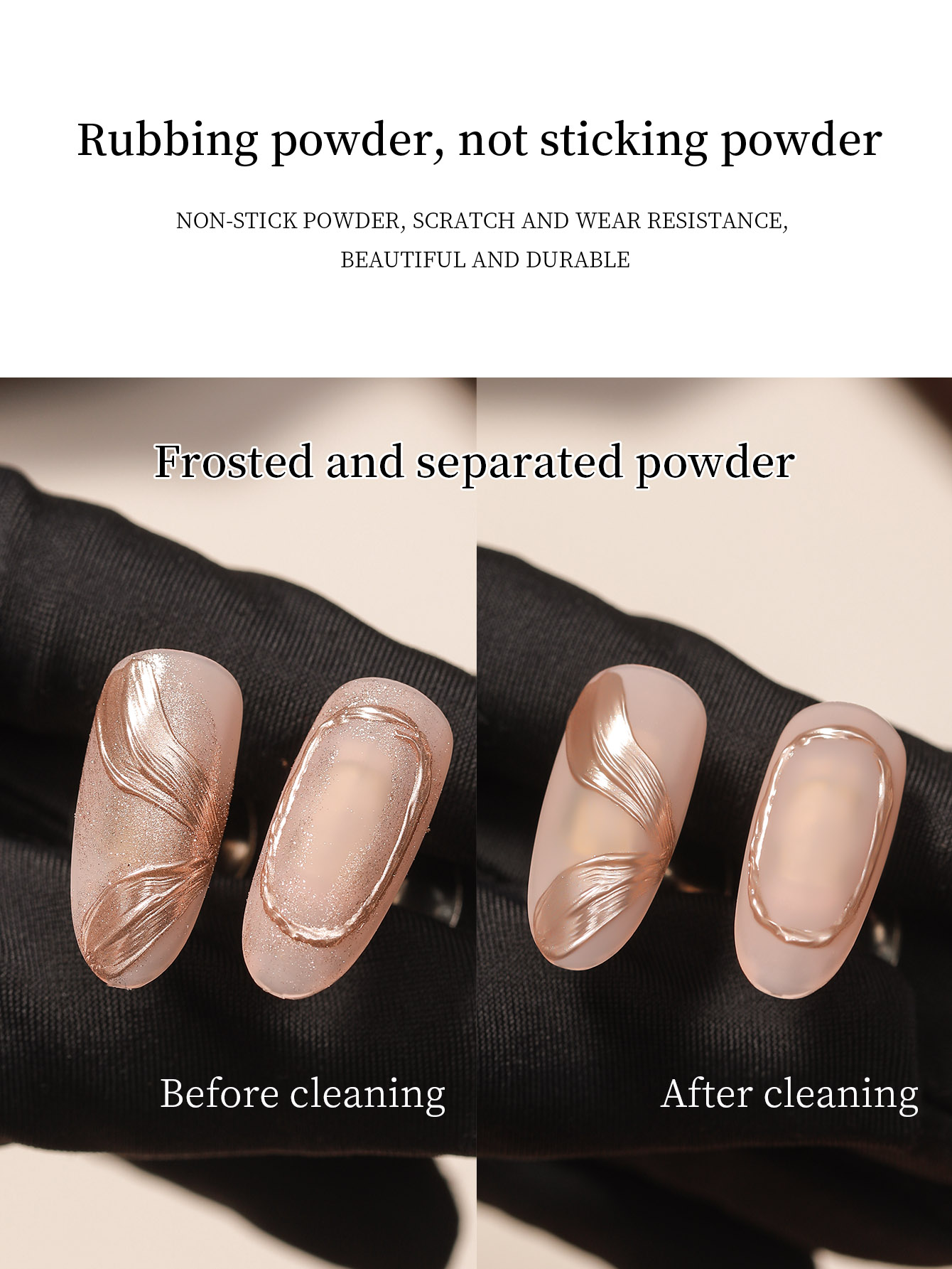 16ml 2-in-1 Matte Gel Top Coat - Nail Glitter Chrome บทวิจารณ์และราคา