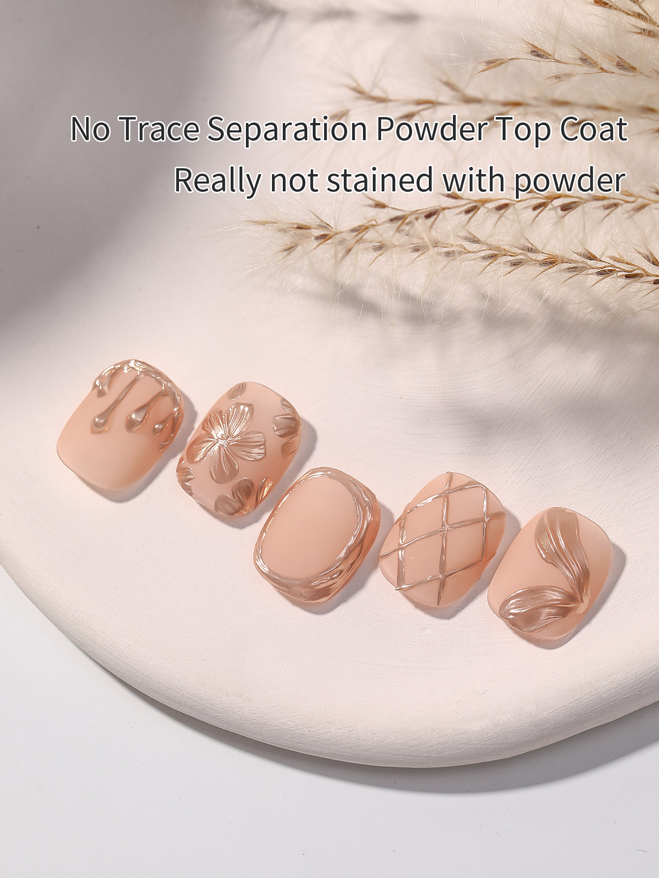 16ml 2-in-1 Matte Gel Top Coat - Nail Glitter Chrome บทวิจารณ์และราคา