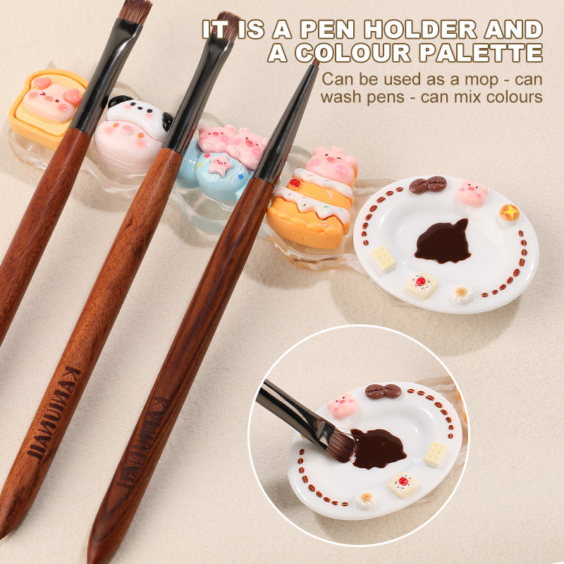 KANIU Cute Animal Nail Brush H - Nail Art Kaki บทวิจารณ์และราคา