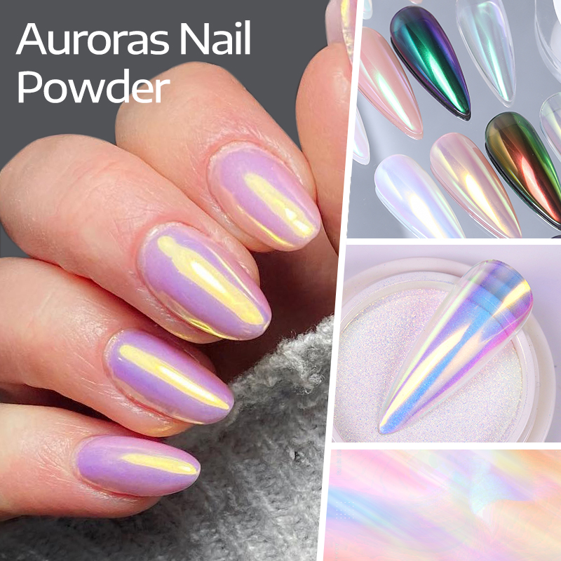 NICOLE DIARY Nail Powder Pigme - Nail Glitter Chrome บทวิจารณ์และราคา