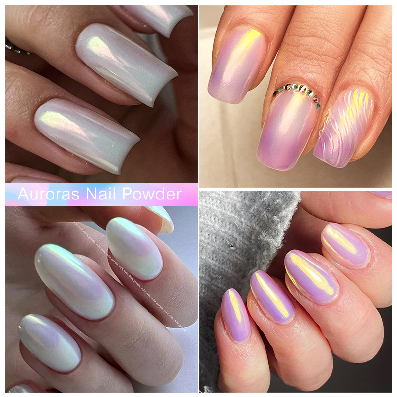 NICOLE DIARY Nail Powder Pigme - Nail Glitter Chrome บทวิจารณ์และราคา
