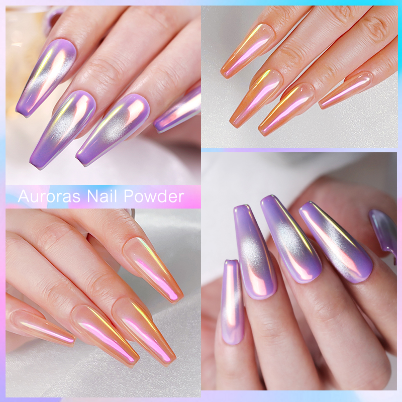 NICOLE DIARY Nail Powder Pigme - Nail Glitter Chrome บทวิจารณ์และราคา