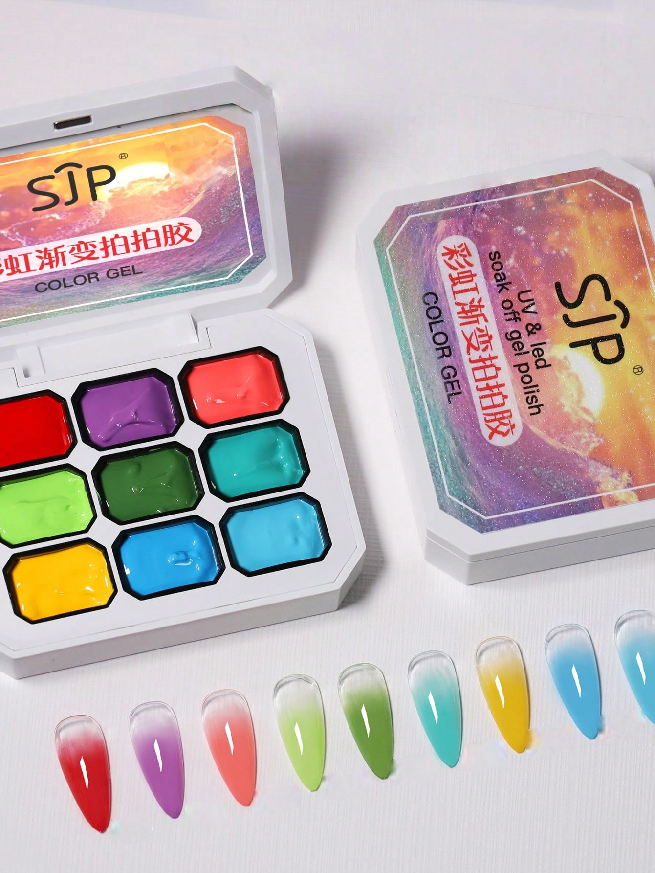 9-Color Summer Color Y2K Dopam - Nail Art Halal บทวิจารณ์และราคา
