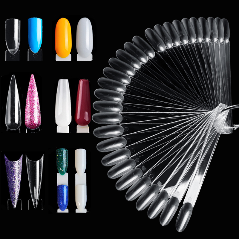 50Pcs False Tips For Nail Art  - Nail Art Viral บทวิจารณ์และราคา