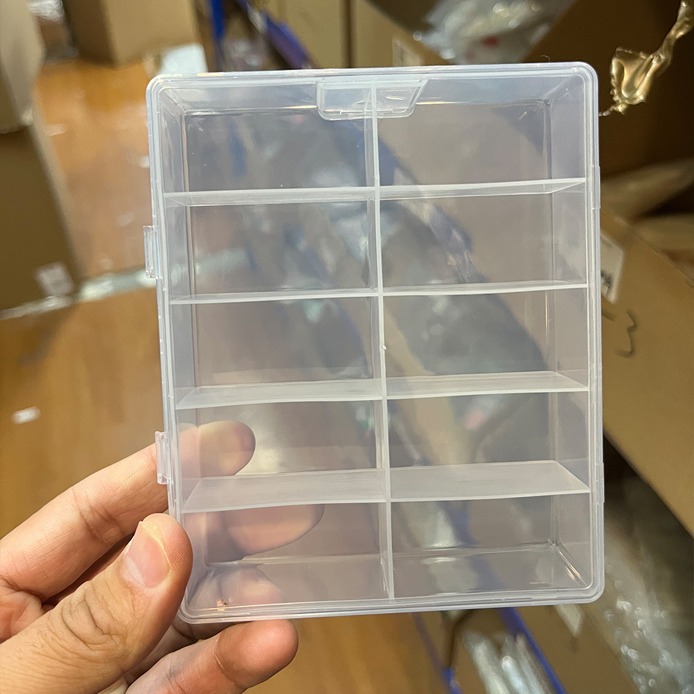10 Grids Transparent Empty Nai - Nail Art Halal บทวิจารณ์และราคา