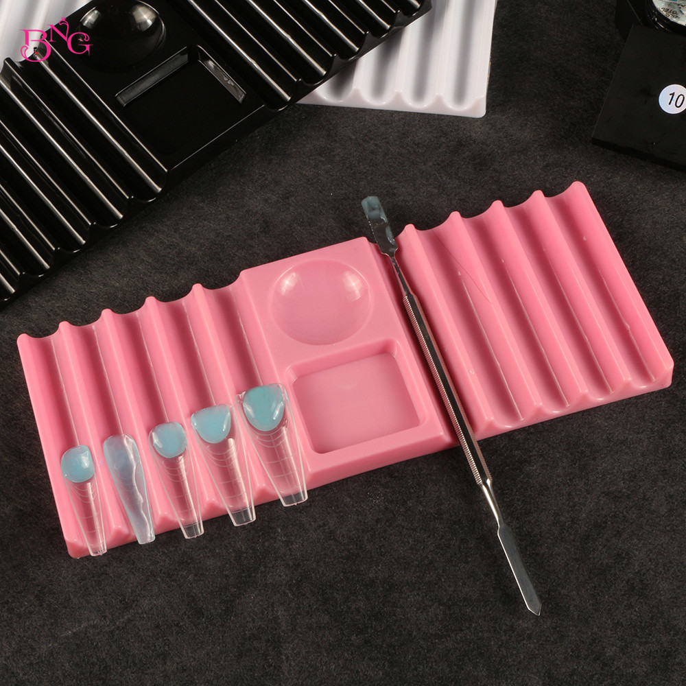 BNG Dual Form Holder Plastic P - Nail Art Kaki บทวิจารณ์และราคา