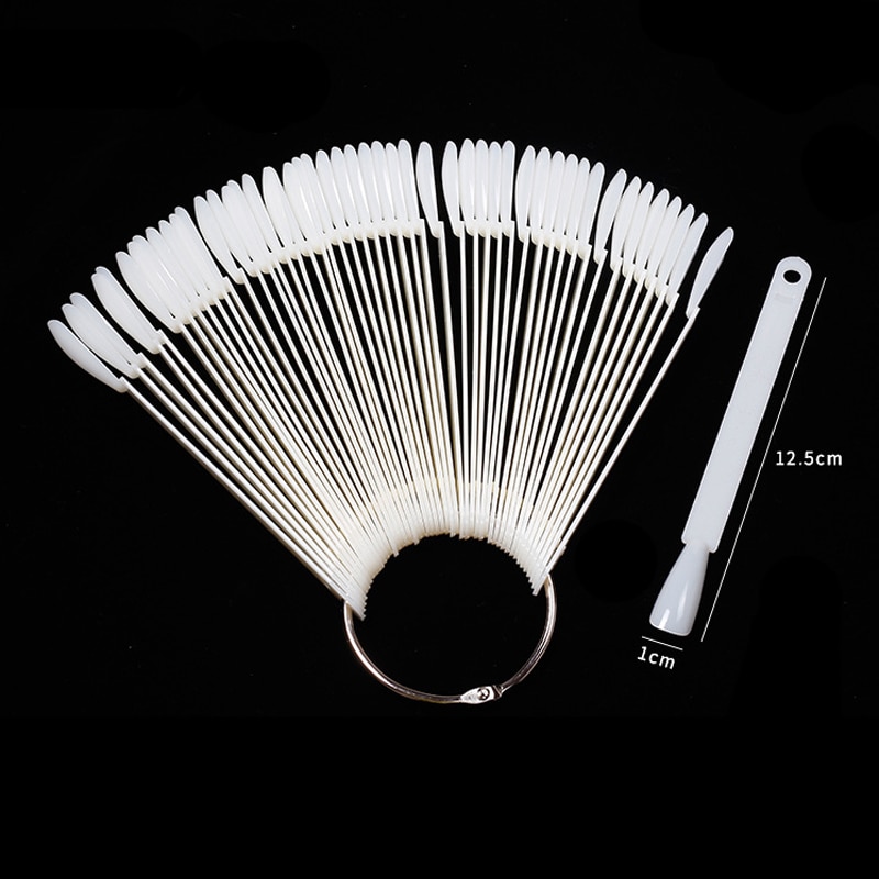 Nail Display Sticks Clear Natu - Nail Art Viral บทวิจารณ์และราคา