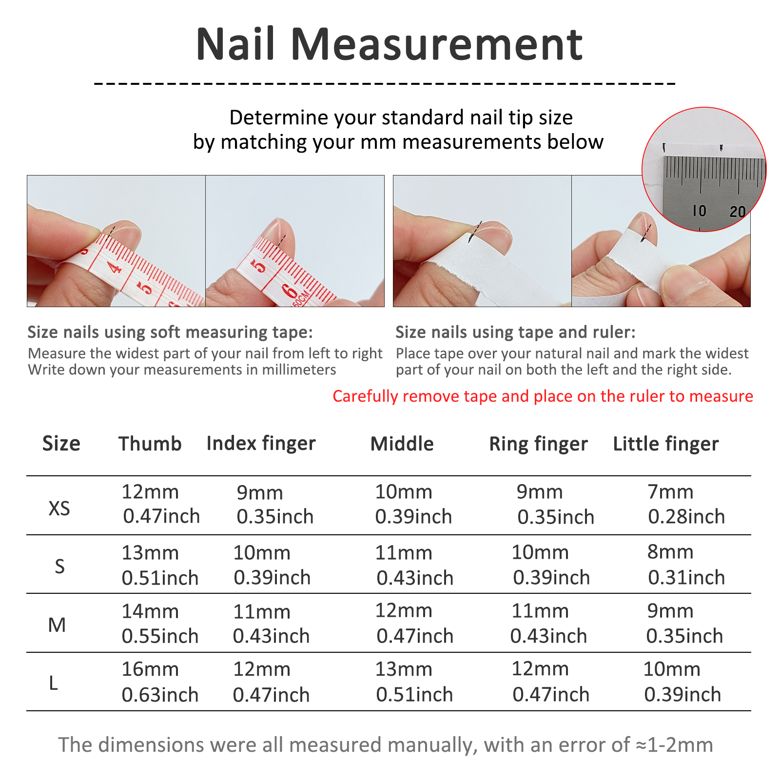 10Pcs Cute Short Round Handmad - Nail Art Strawberry บทวิจารณ์และราคา