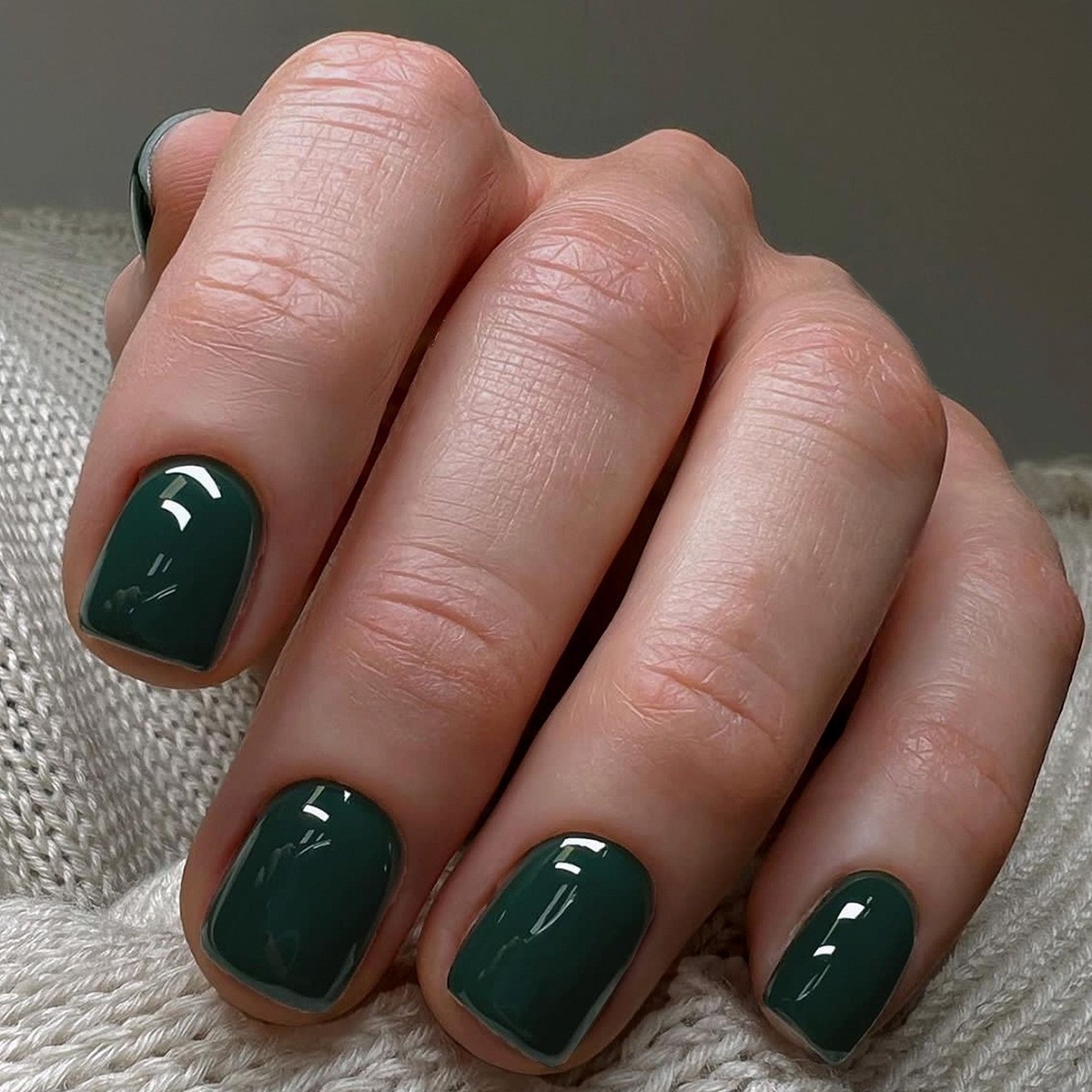 24p French Short Solid Color F - Nail Art Simple Elegant บทวิจารณ์และราคา