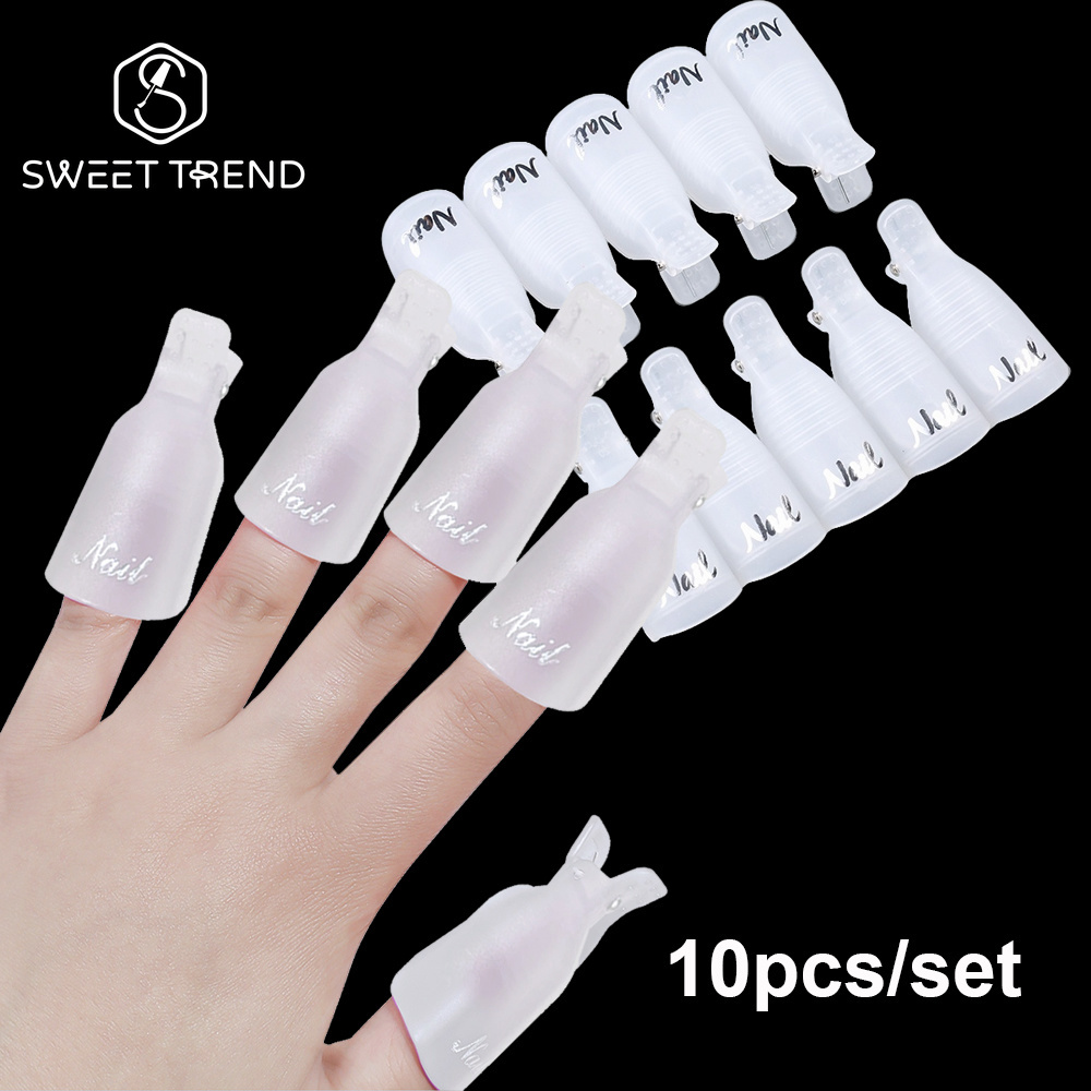 SWEET TREND-10Pcs/set Plastic  - Nail Art Halal บทวิจารณ์และราคา