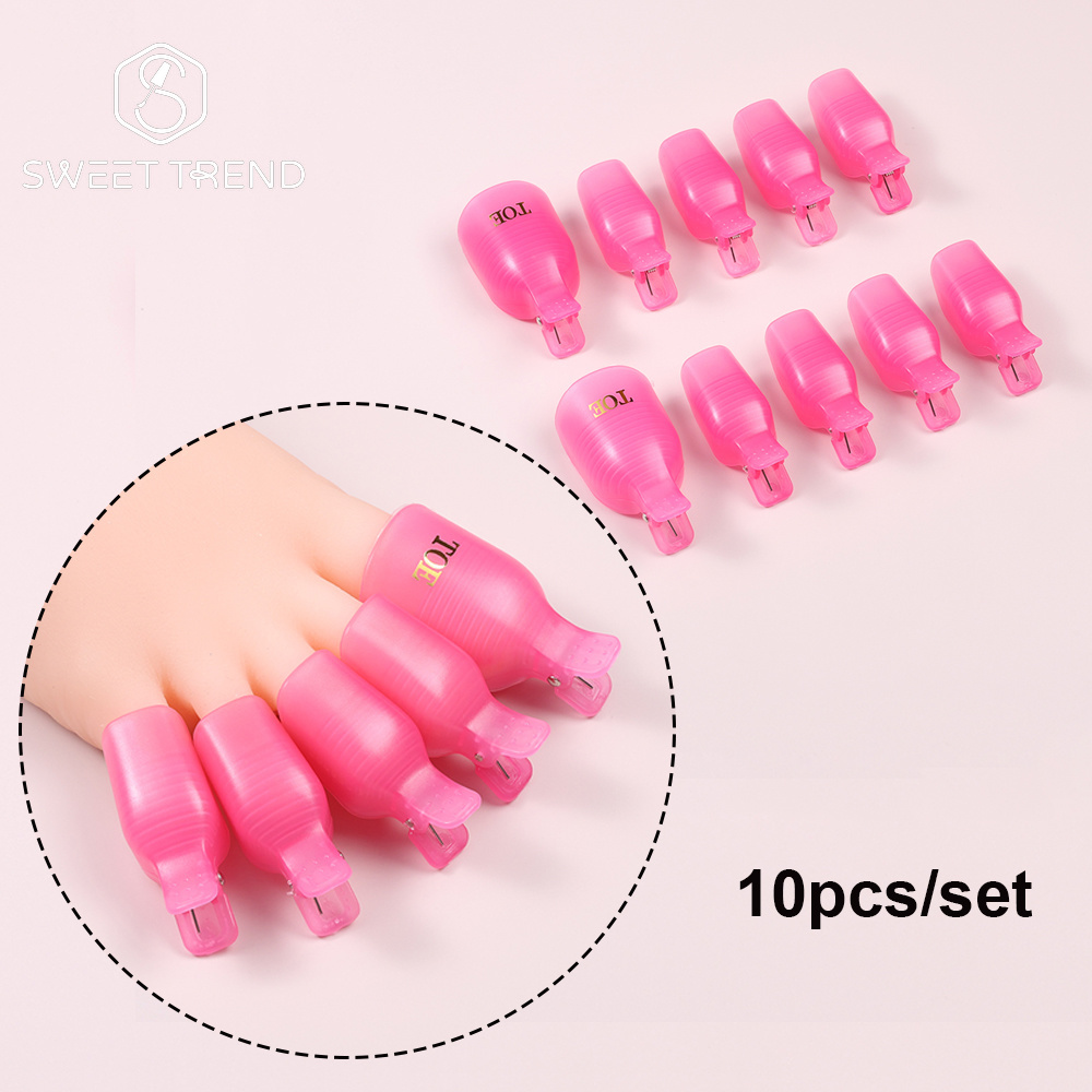 SWEET TREND-10Pcs/set Plastic  - Nail Art Halal บทวิจารณ์และราคา