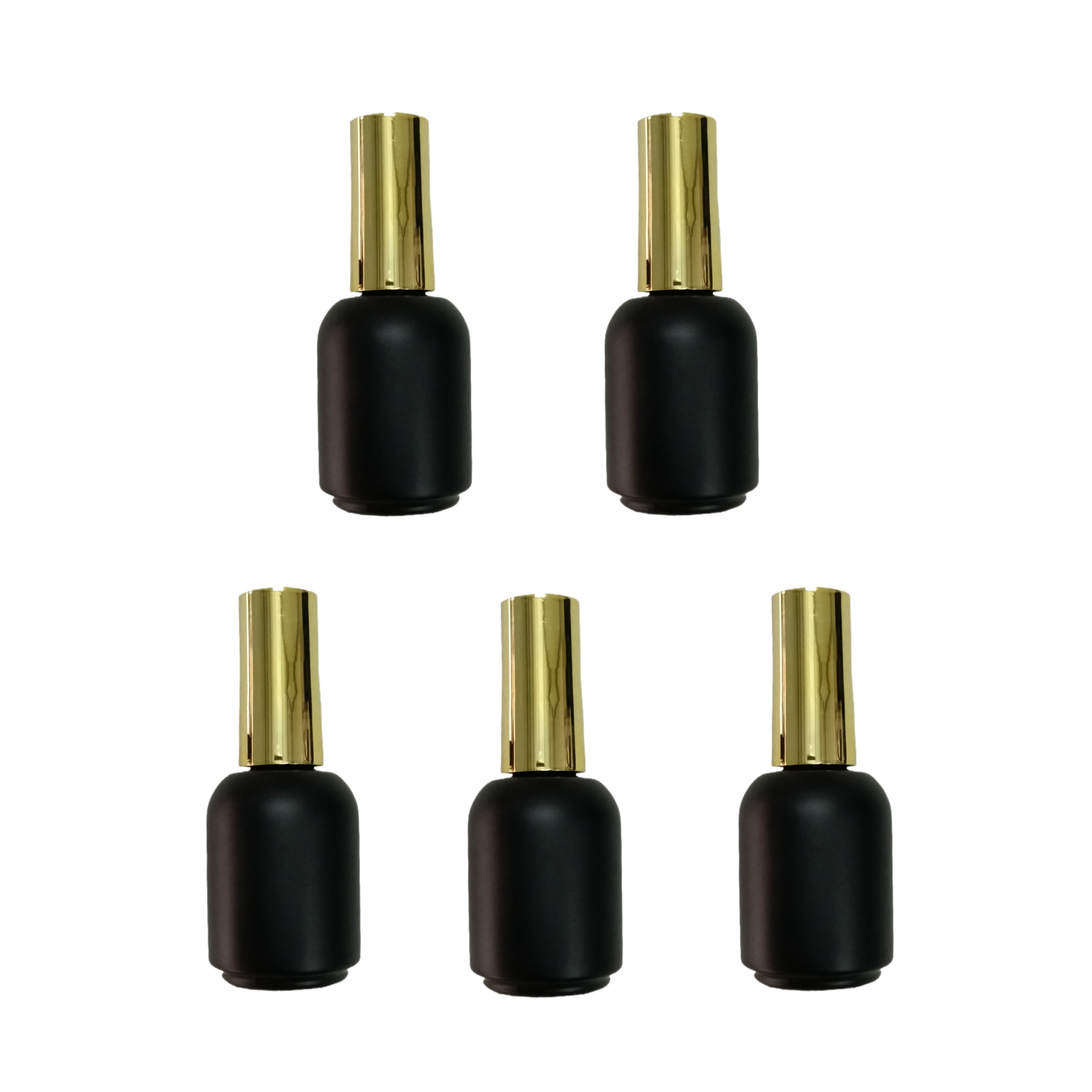 20ML 5 pieces Empty Black glas - Nail Art Kaki บทวิจารณ์และราคา