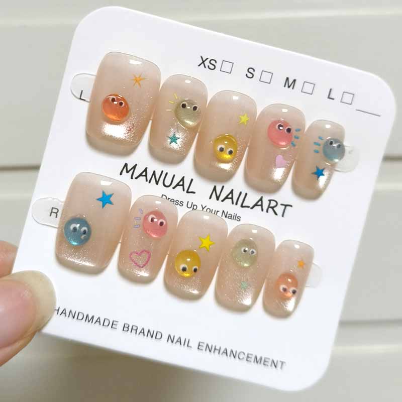 10Pcs French Style New Cute 3D - Nail Art Strawberry บทวิจารณ์และราคา