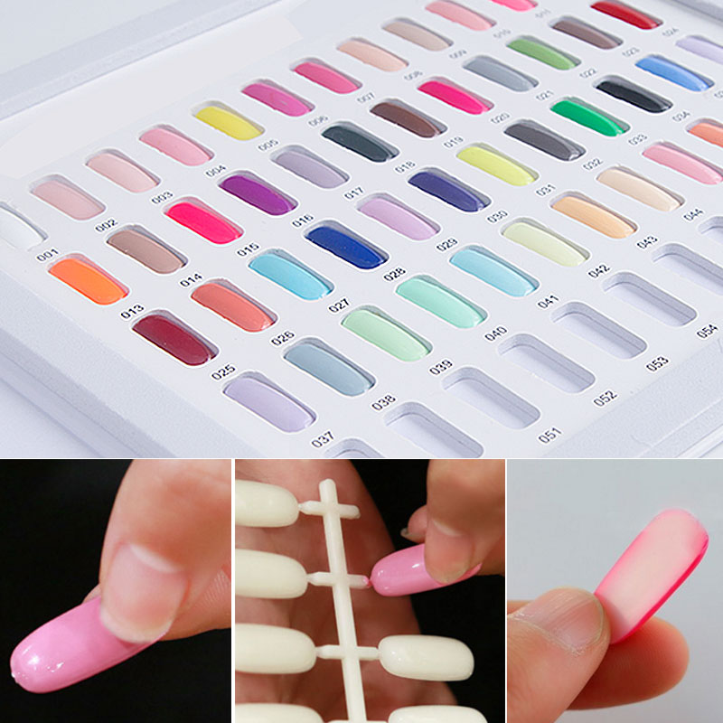 Nail Display Tips Natural Colo - Nail Art Viral บทวิจารณ์และราคา