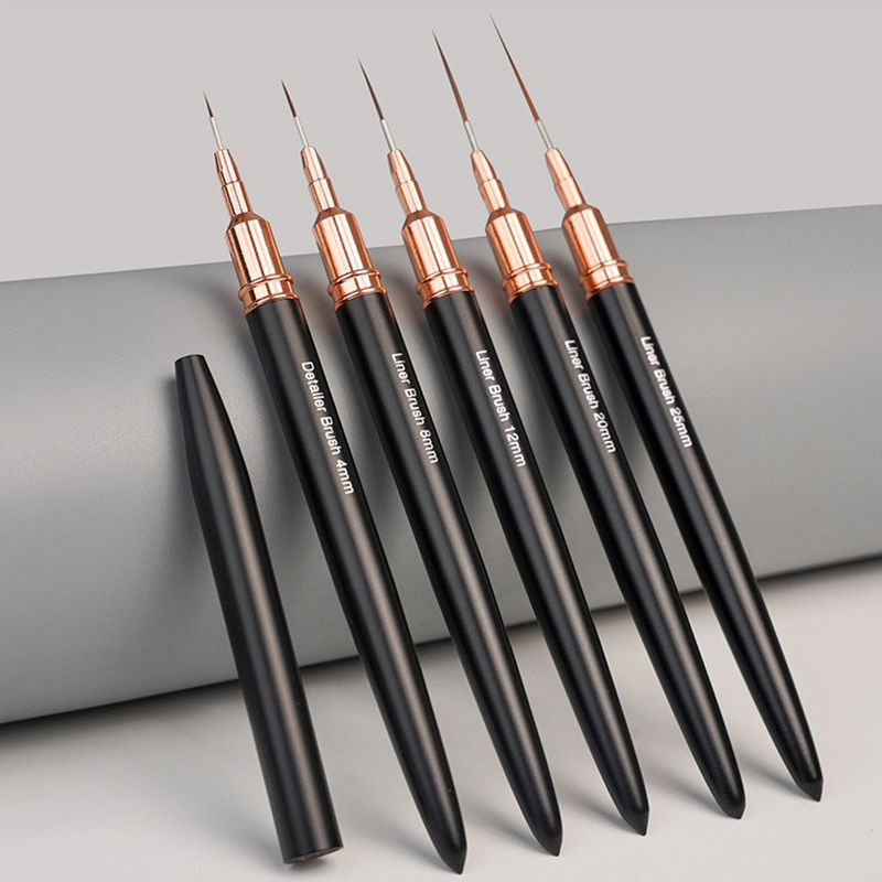 #5Pcs/Set Professional Nail Ar - Nail Art Kaki บทวิจารณ์และราคา