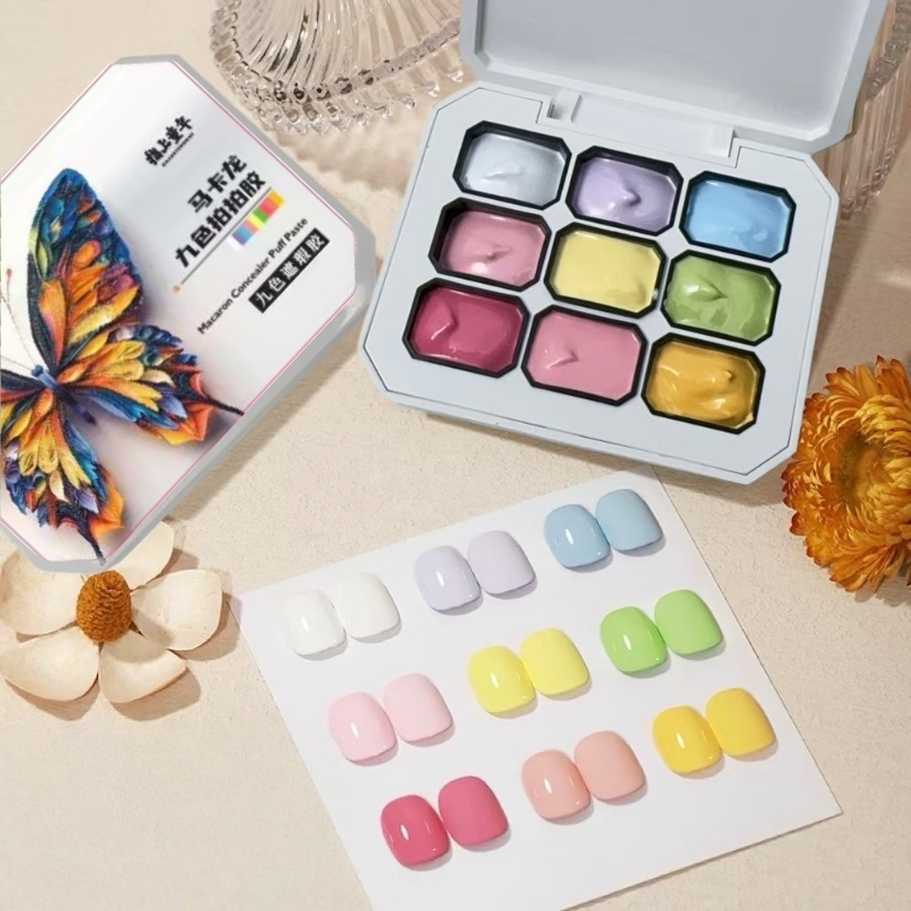 9-color solid nail polish,  Ma - Nail Art Halal บทวิจารณ์และราคา
