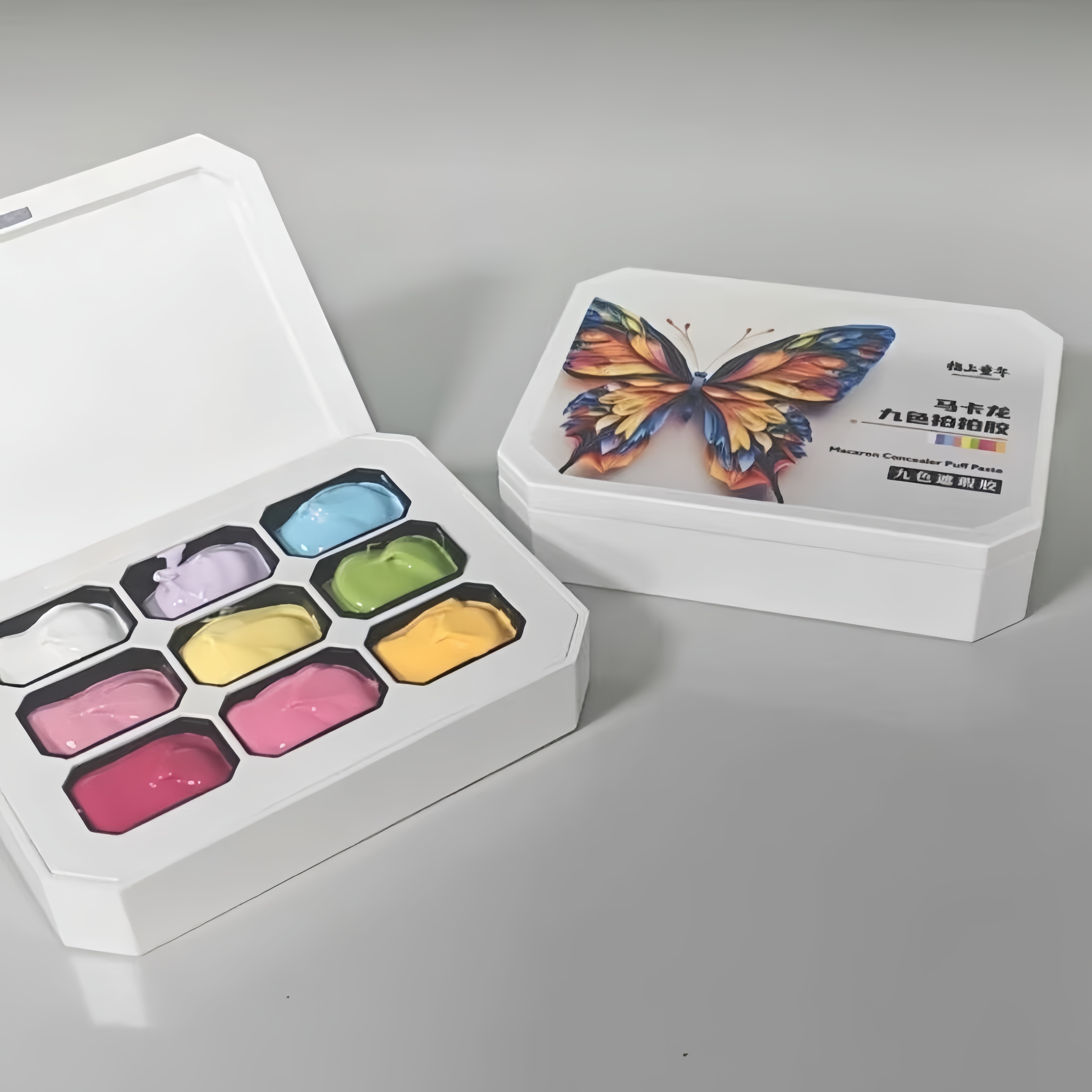 9-color solid nail polish,  Ma - Nail Art Halal บทวิจารณ์และราคา