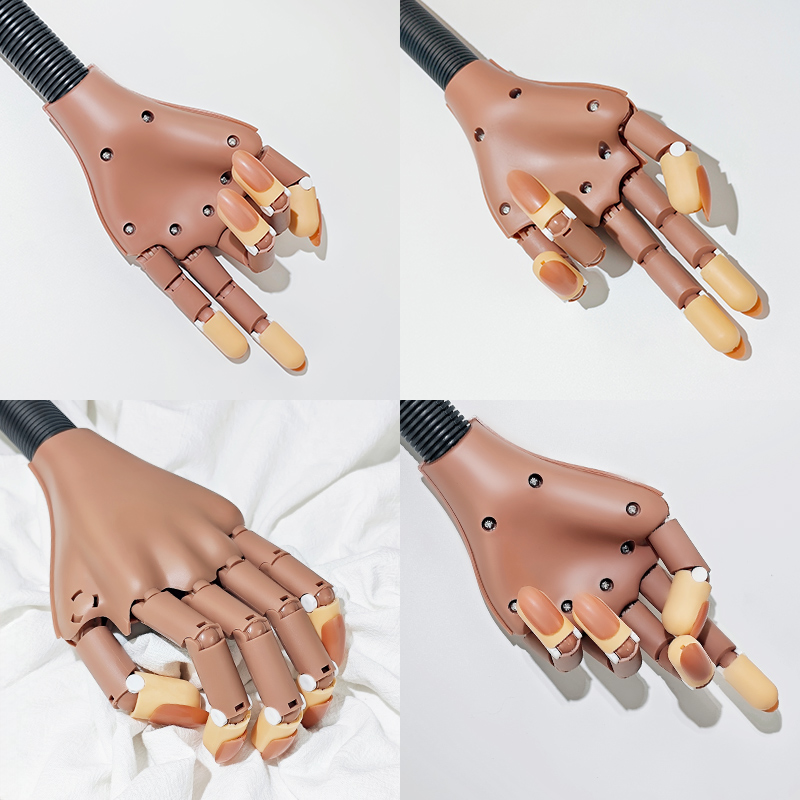 Nail Fake Practice Hand Movabl - Nail Art Viral บทวิจารณ์และราคา