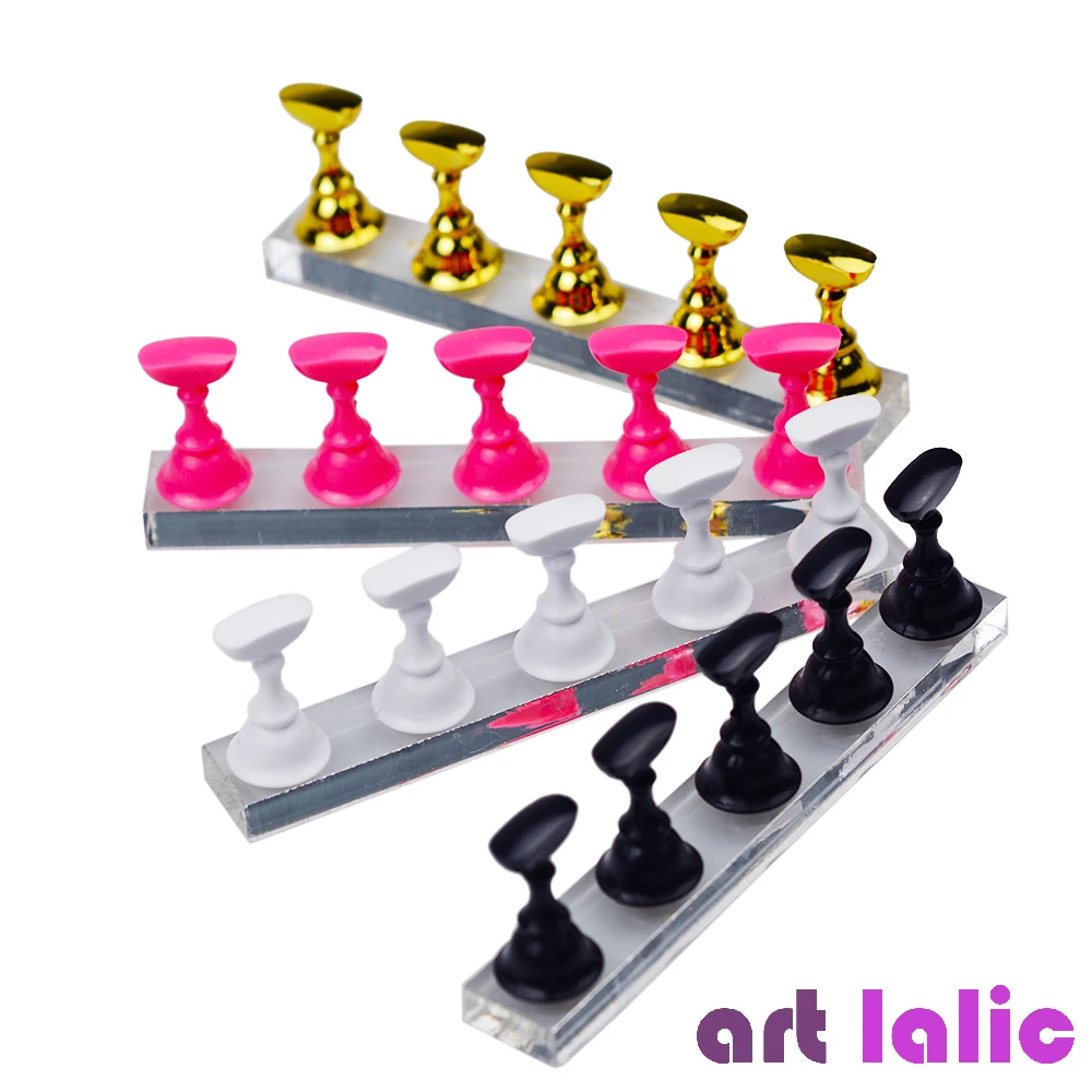 5Pcs Nail Art Practice Display - Nail Art Viral บทวิจารณ์และราคา