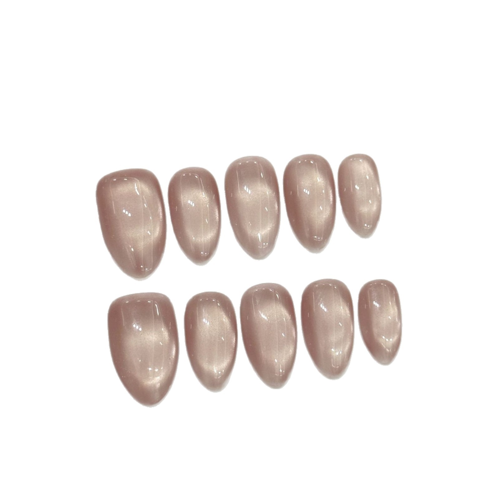 10pcs Handmade Press On Nails  - Nail Art Strawberry บทวิจารณ์และราคา