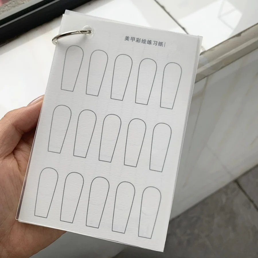 Nail Flower Practise Paper Tra - Nail Art France บทวิจารณ์และราคา