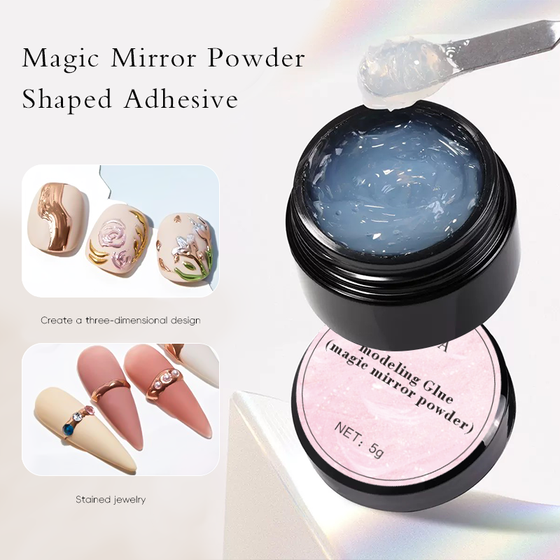 5ml 3D Clear Nail Gel Mirror P - Nail Art Halal บทวิจารณ์และราคา