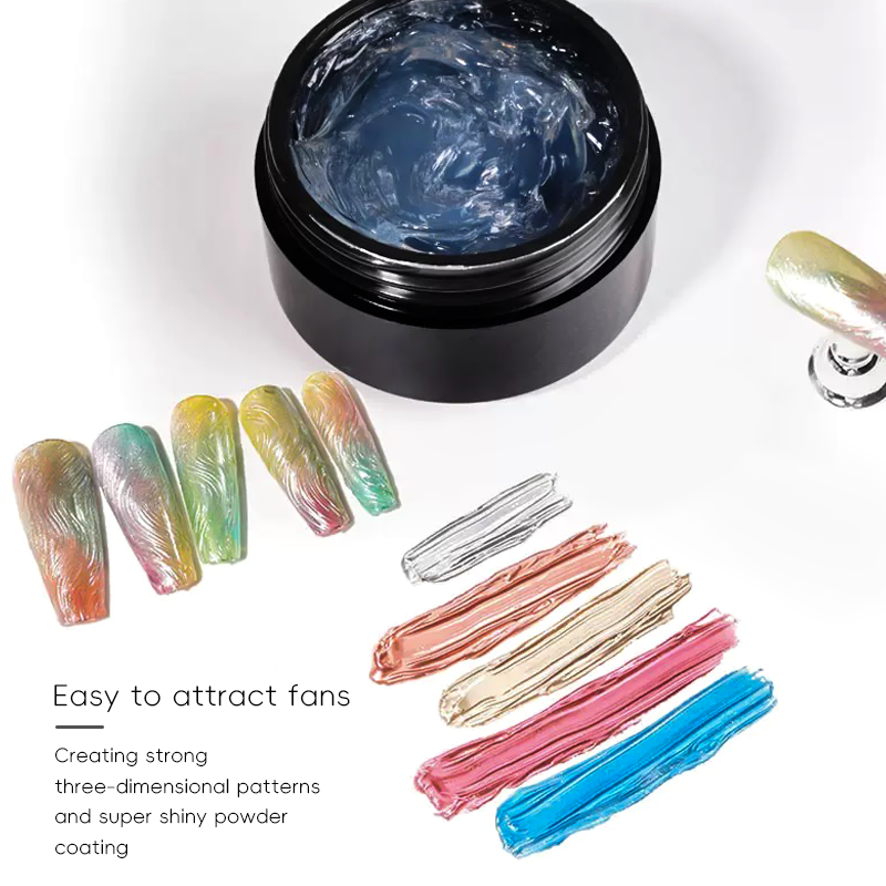 5ml 3D Clear Nail Gel Mirror P - Nail Art Halal บทวิจารณ์และราคา